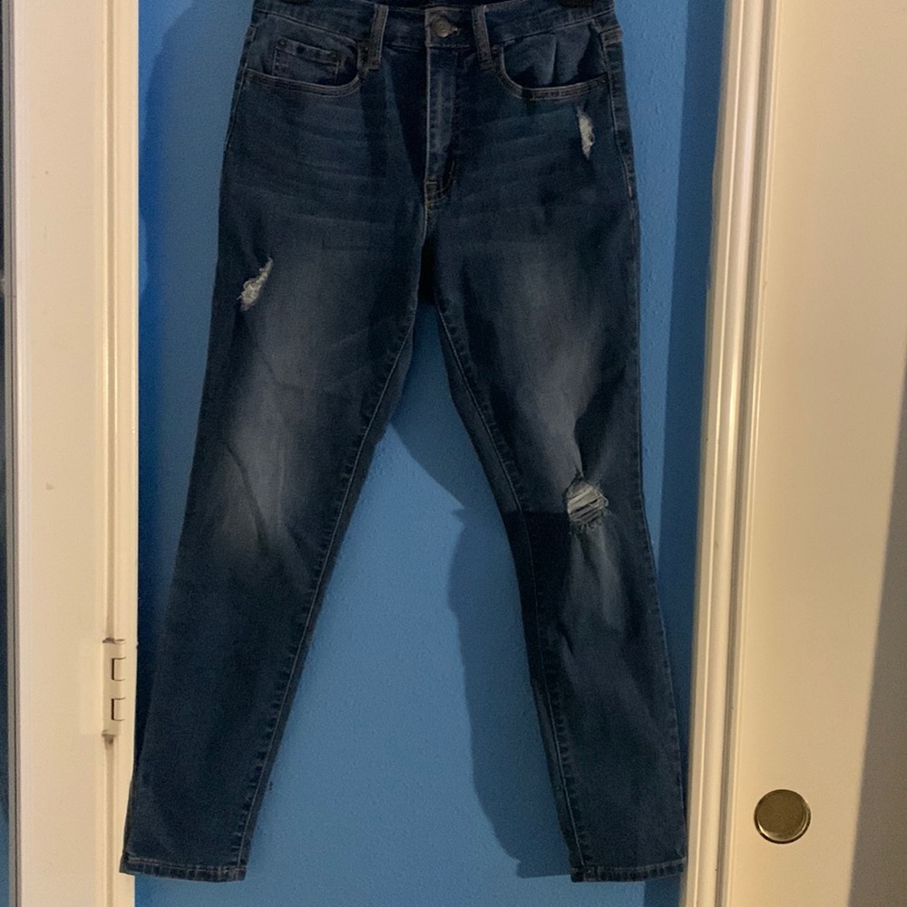 Aero high rise skinny jeans